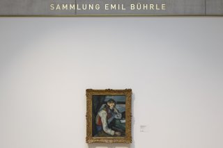 "Le garçon au gilet rouge", de Cézanne, fait partie oeuvres de la Collection Bührle, dont le code QR a été piraté par le collectif artistique "KKKK" (archives).